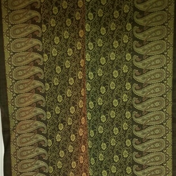 🔻REDUCED❣ ✅#82 NW/O T Brown paisley wrap Alexander McQueen - Picture 4 of 11